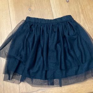 Black tulle tutu skirt by H&M